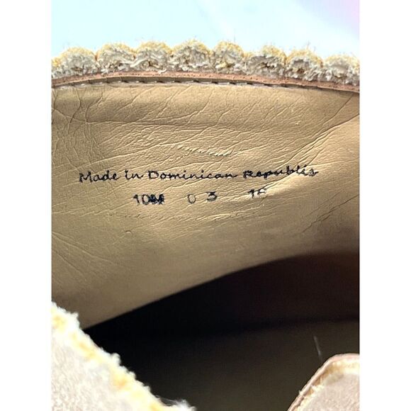 Jack Rogers Tan Suede Ankle Boots Booties Size 10 M Bailee Camel - Picture 5 of 12